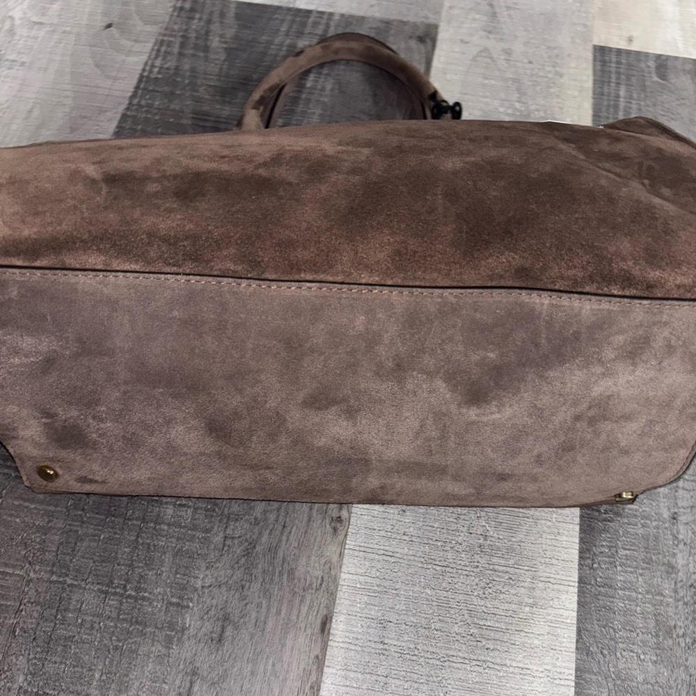 🤎NEW Claudia Firenze Margaux Style Bag In Suede - Picture 10 of 13